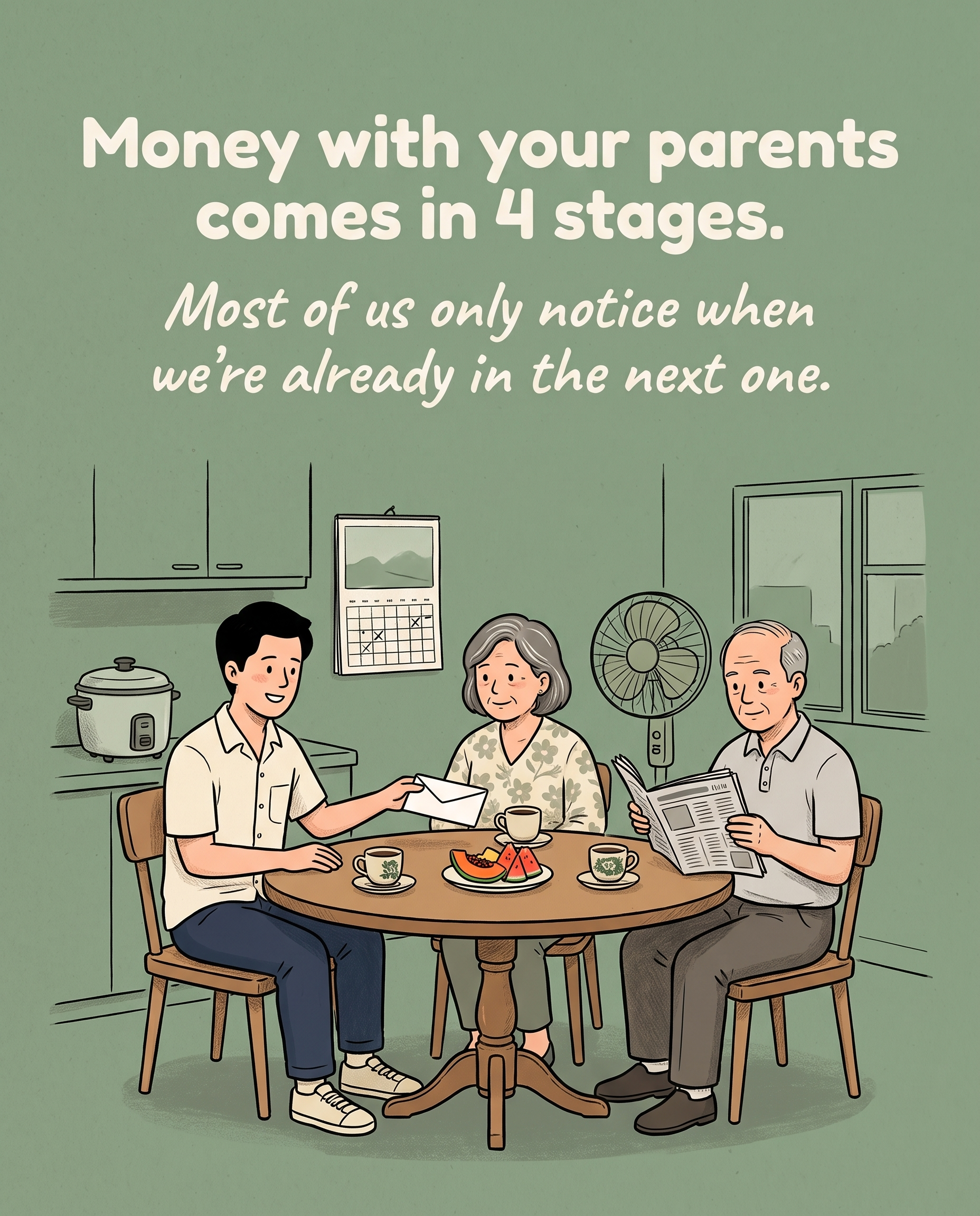 Cover for Supporting Your Parents in Singapore: The 4 Money Stages and What to Check at Each